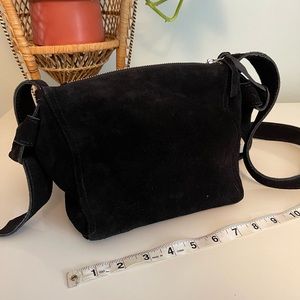 Suede Free People crossbody bag.